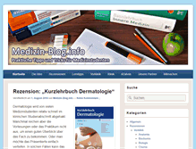 Tablet Screenshot of medizin-blog.info